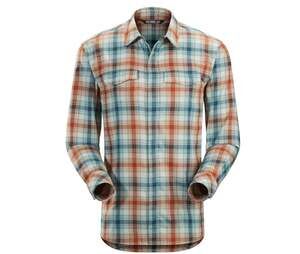 Arc'teryx Gryson Plaid Button-Up Flannel Shirt Mens Size Large